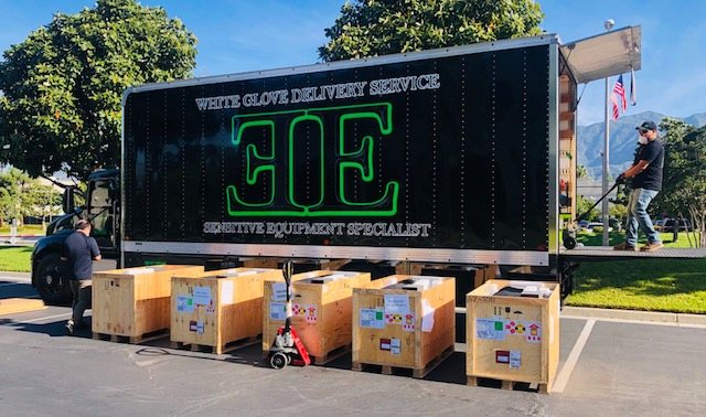 Exclusive Express field work — specialized freight delivery in California