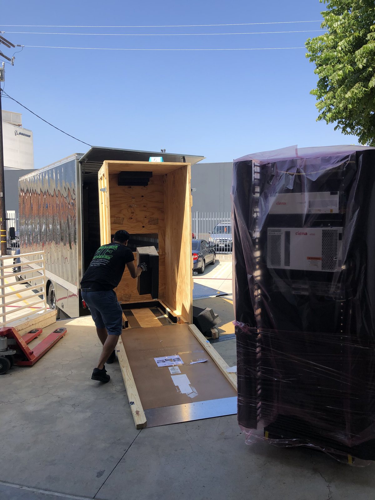 Exclusive Express field work — specialized freight delivery in California