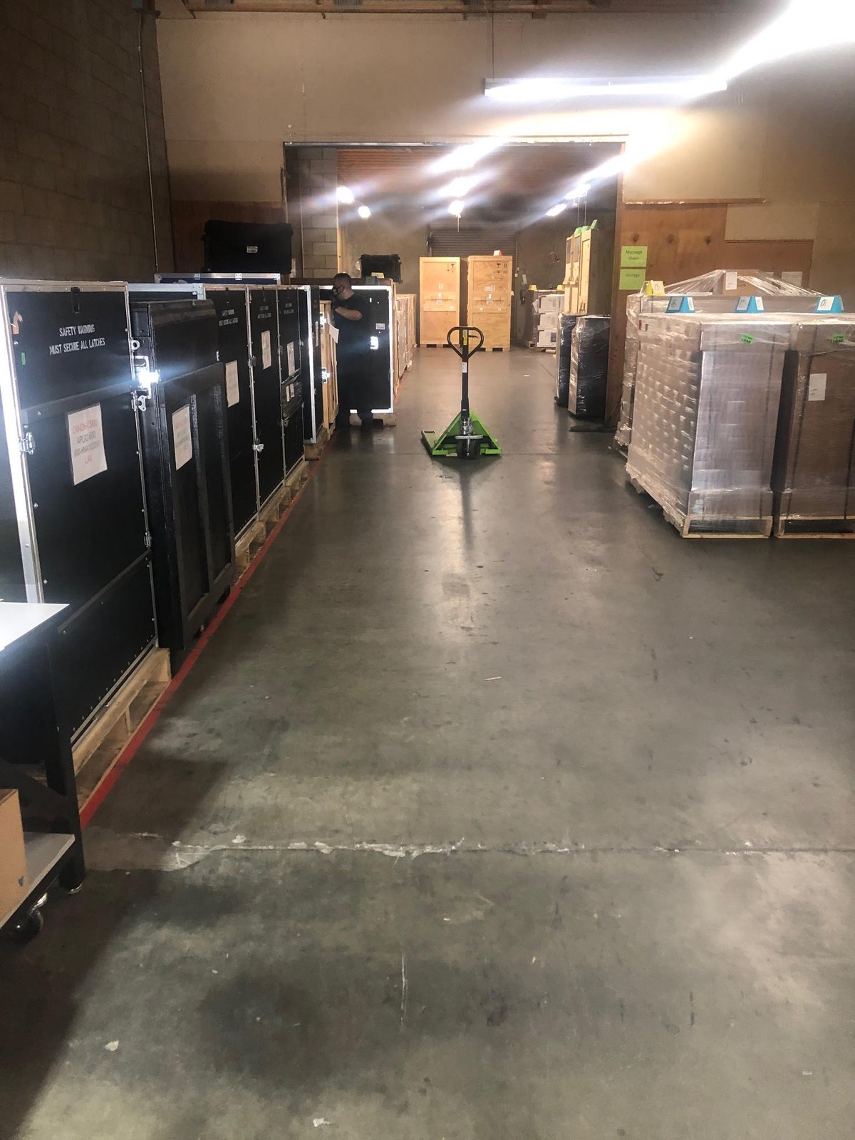 Exclusive Express field work — specialized freight delivery in California
